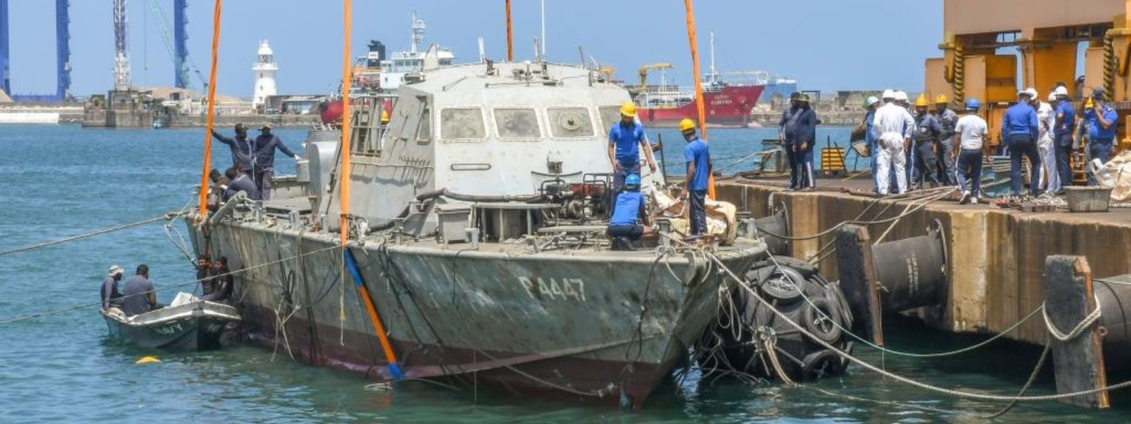 Sunken War Vessel Brought Back to Surface